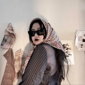 Mieke Gerritzen 100% Silk Scarf.